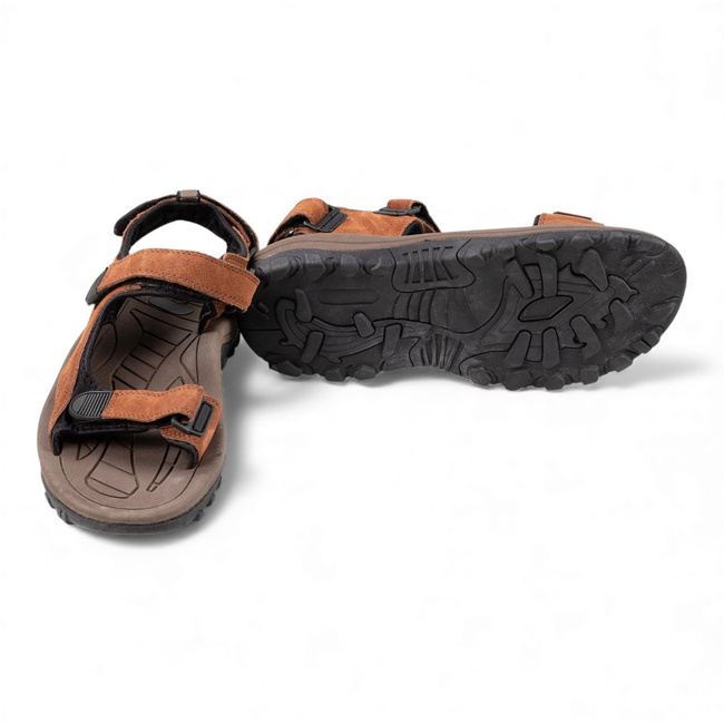 Warm Weather Sandals - British Army Military Surplus - Brown - Like New