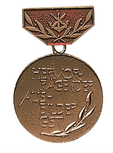 Bronze ′Ausbilder′ Gst Medal 