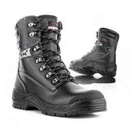 Safety boots - LONDON 2330-S3 CI – with steel toe cap and anti-perforation midsole - Black - VM
