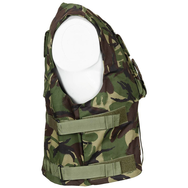 Adjustable Combat Vest without Plates - British Army Military Surplus - DPM Camouflage - Like New