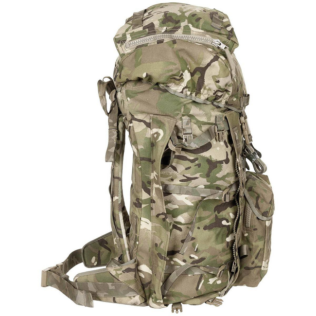BRITISH BACKPACK - "INF Long" - IRR - MTP CAMO - MILITARY SURPLUS - USED