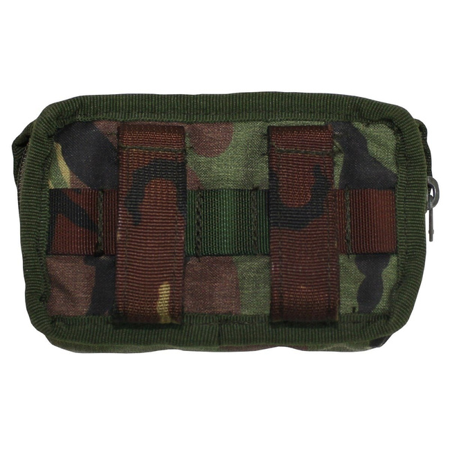 FIRST AID MOLLE POUCH - WOODLAND CAMO - MILITARY SURPLUS NETHERLANDS ARMY - USED