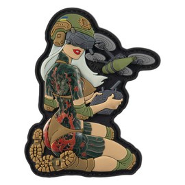 PVC TACTICAL GIRL ?6 YAKUZA V3 PATCH - M-TAC