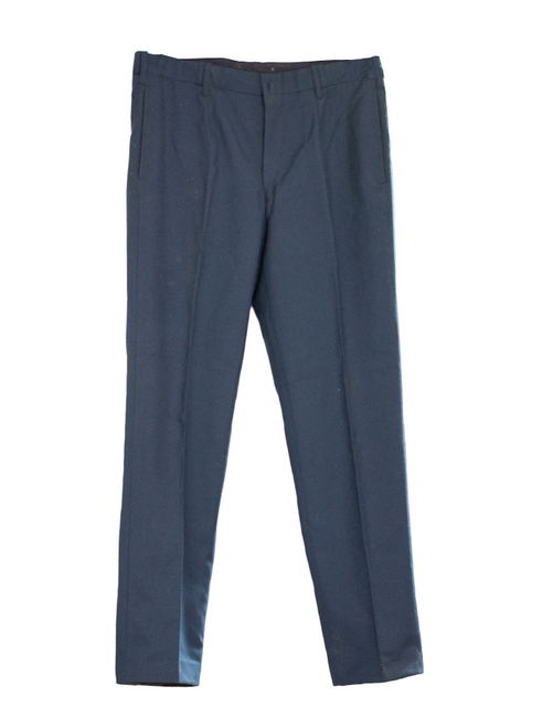 NAVY BLUE TROUSERS - ROMANIAN MILITARY SURPLUS - USED