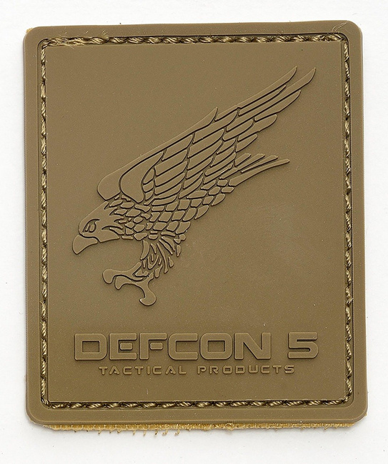 PATCH DEFCON 5 LOGO RUBBER - Coyote Tan