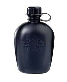 American water bottle - BPA-free - 1 L - Miltec - Black