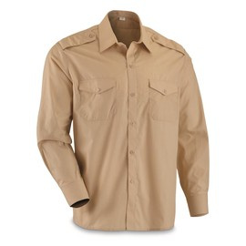 Officers Field Shirts - Romanian Military Surplus - New