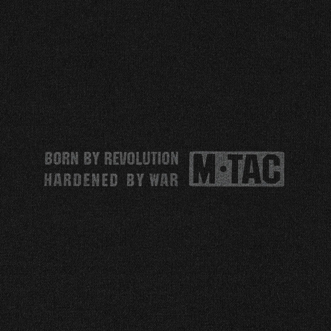 Men s hoodie - Born By Revolution - Black - Magnum