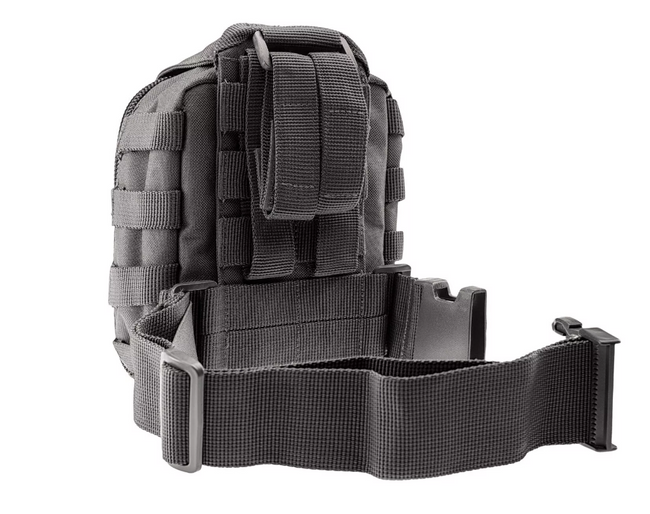 MOLLE POUCH FOR FIRST AID KIT - 18x14x7 CM - Magnum - GRAY (Forged Iron)