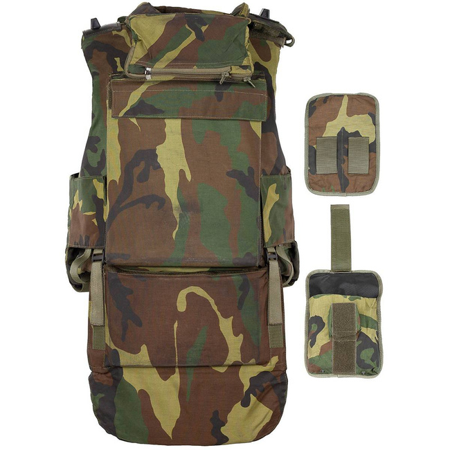 AP98 PROTECTIVE VEST - SECOND QUALITY, WOODLAND - ITALIAN MILITARY SURPLUS (EU SALE ONLY) - USED