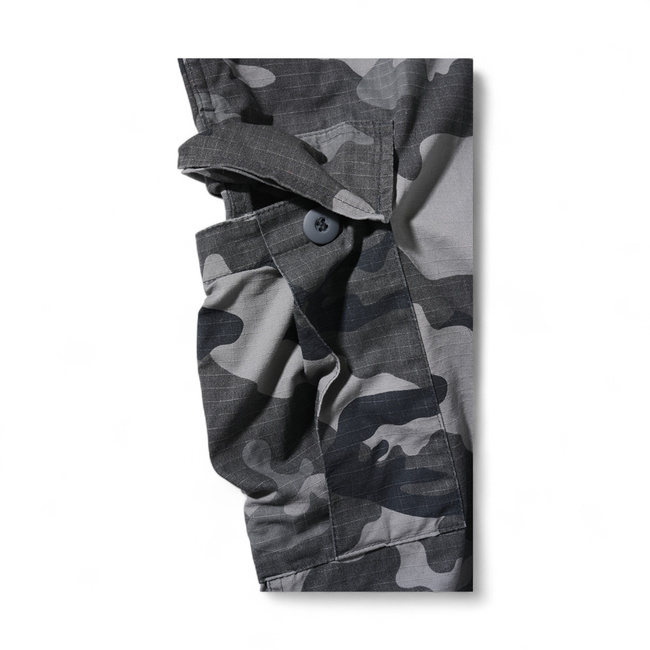 BDU Ripstop Shorts - Grey Camo - Brandit