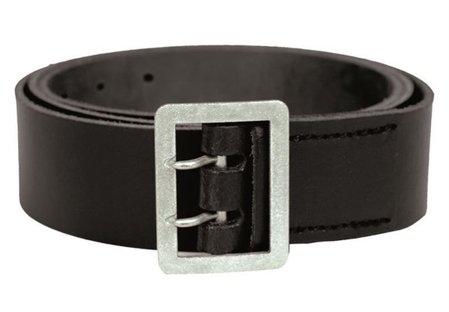 POLICE/GERMAN OFFICER BELT WW2 - Black - 4.5 CM