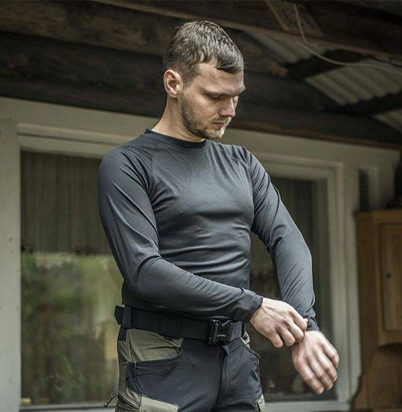 COMPLETE SET US UNDERWEAR - 2 PIECES - LEVEL 1 - Helikon-Tex® - BLACK