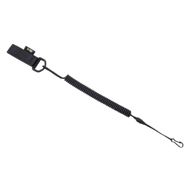 D-Ring Safety Cable - Black - M-Tac
