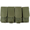 AMMO POUCH 4 COMPARTMENTS MOLLE - OD GREEN