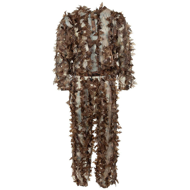 CAMO SUIT - "LEAVES" - 3 PARTS - MFH® - HUNTER BROWN