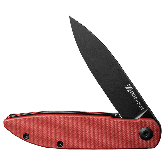 POCKET KNIFE - "SENCUT Bocll II G10 Burgundy Black" - Böker