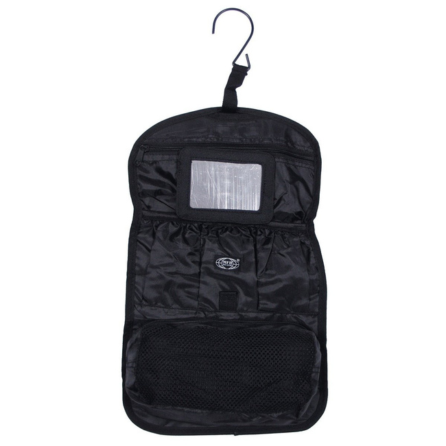 Washbag, black, various pockets
