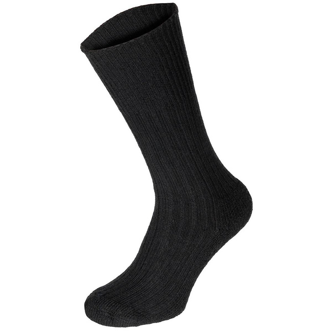 WINTER SOCKS - MILITARY SURPLUS FROM THE BRITISH ARMY - BLACK - USED