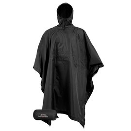 THUNDER PONCHO - PENTAGON® - 200 x 145 cm - Black