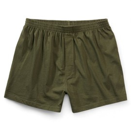 COTTON BOXERS/SHORTS - OLIVE - BRANDIT
