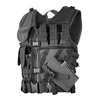 USMC TACTICAL VEST - WITH NET AND BELT - Mil-Tec® - BLACK