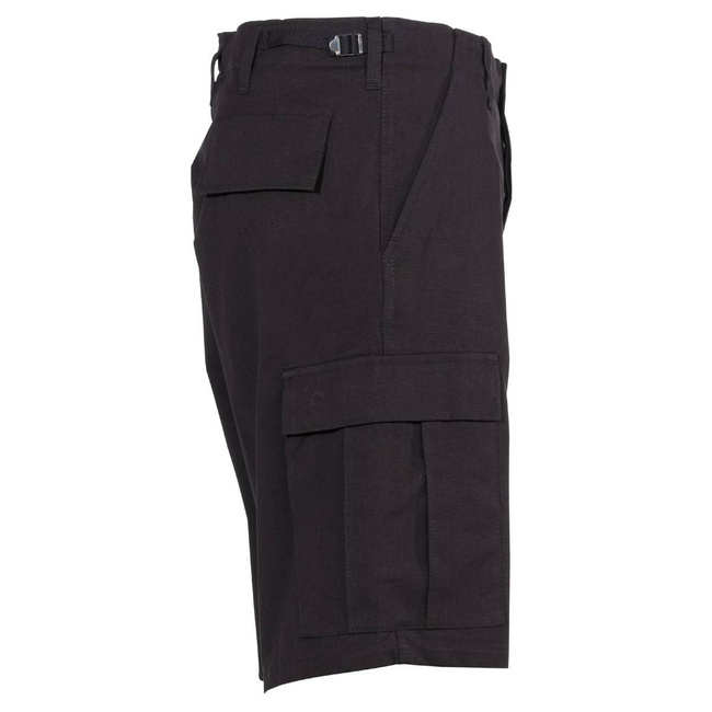 US BDU BERMUDA - MFH® - BLACK