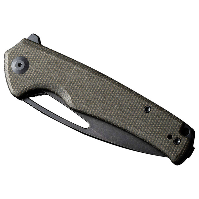 POCKET KNIFE - "SENCUT Mims Micarta Dark Green Black" - Böker