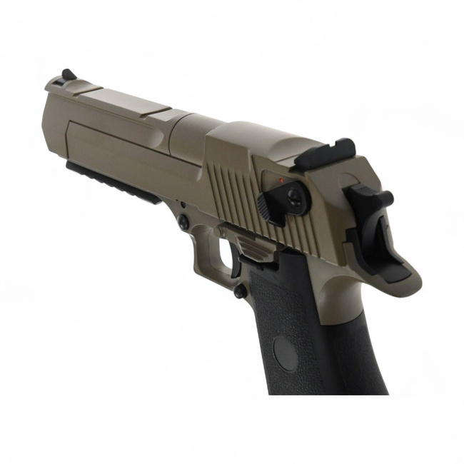 Airsoft Pistol Replica after Desert Eagle cal. 50 Action Express - CM.121 - Tan