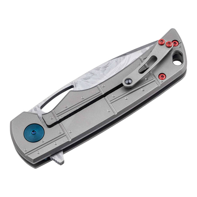 DAMASCUS KNIFE P-51 DAMAST - BOKER PLUS