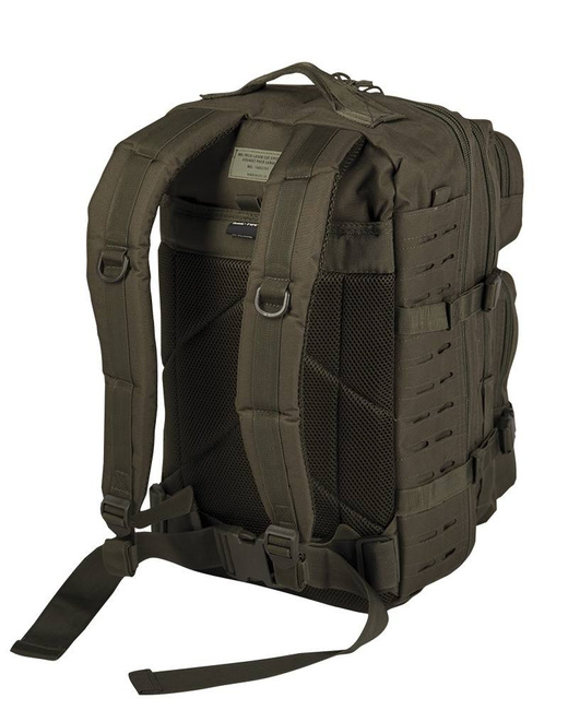 US ASSAULT BACKPACK - LASER CUT - 36 L - OD