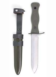 GERMAN ARMY O.D. COMBAT KNIFE 5 1/2 BLADE