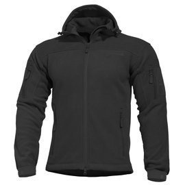 FLEECE JACKET - HERCULES - PENTAGON  - BLACK