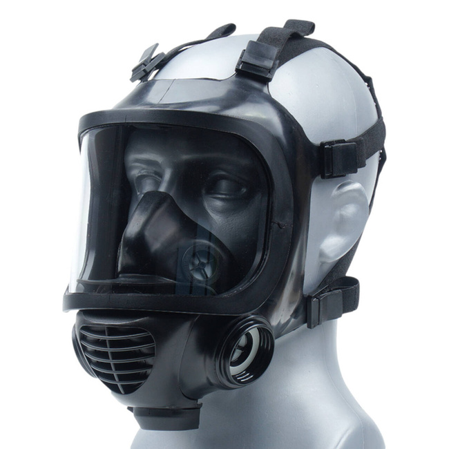 MILITARY GAS MASK CM-6 - NATO - BLACK