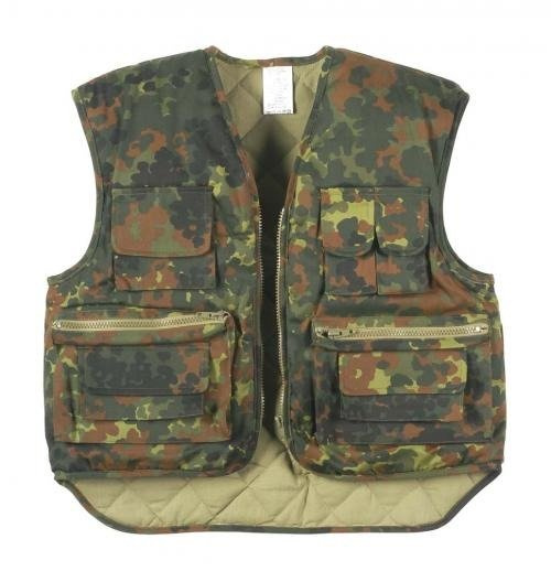 VEST KIDS US FLECKTARN CAMO