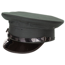 Police Cap without Badge - Military Surplus, Police Service of Northern Ireland - Green - Used