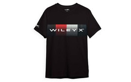 WX Core cotton T-shirt, black - Dot pattern - Wiley X