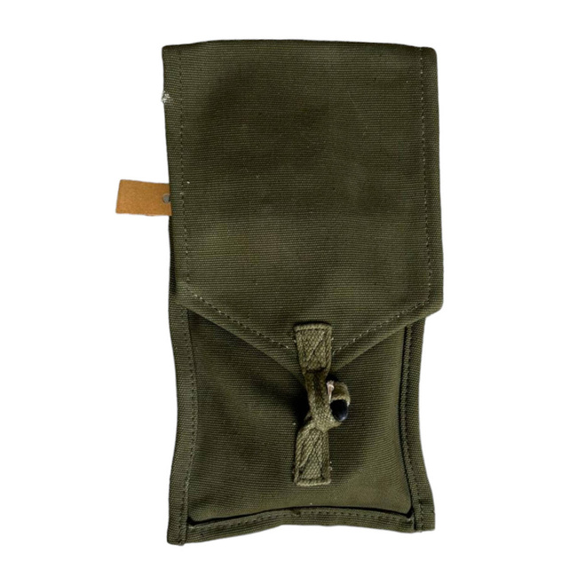 COVER WITH WEAPONS REPAIR KIT - GREEN OD - MILITARY SURPLUS ROMANIAN ARMY - LIKE NEW