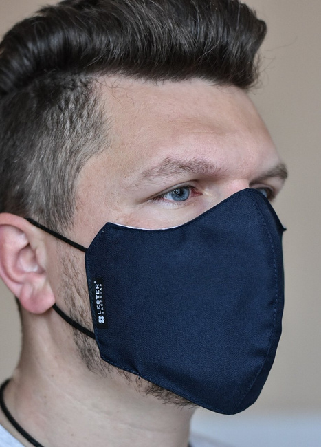 Urban Gear reusable mask with integred filter SIAS  - Lecter Tactical - Midnight Blue