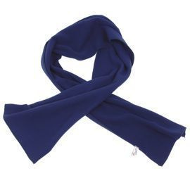 Fleece Scarf, blue, 160x25 cm