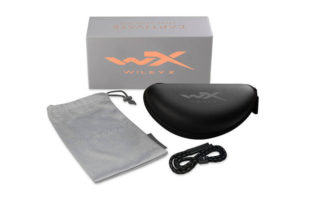 SUNGLASSES - WX CLIMB - CAPTIVATE™ POLARIZED LENSES, MATT GREY FRAME - Wileyx®