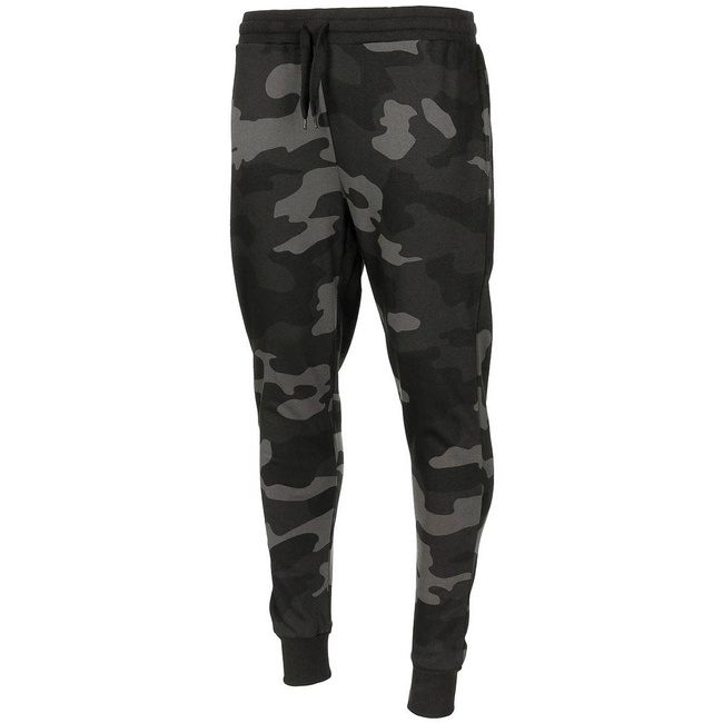 TRACKSUIT PANTS - JOGGER - MFH - DARK CAMOUFLAGE