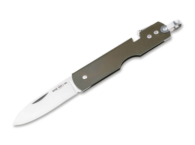 Japanese Army Pen Knife Can Opener - Green