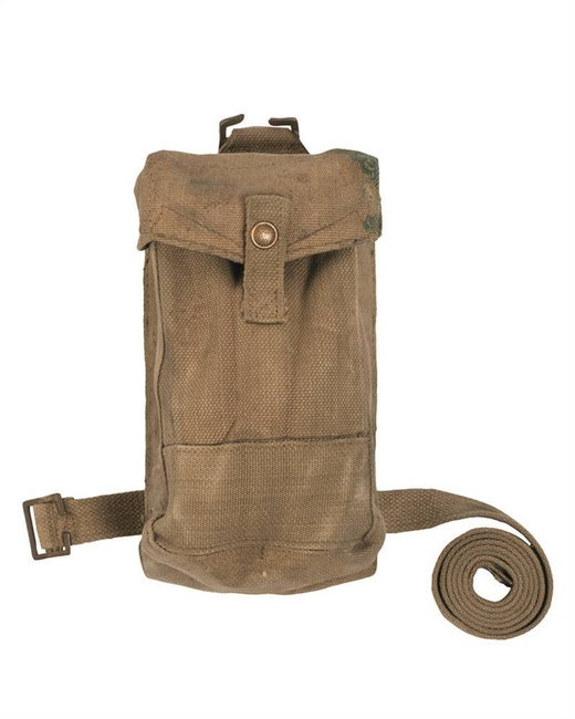 BRITISH M37 BASIC POUCH WITH BELT HOOK - MILITARY SURPLUS - USED