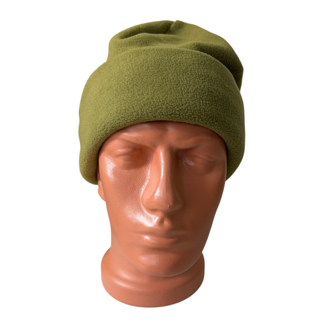 Fleece Cap / Combat Beanie - Khaki - Romanian Armed Forces - Like New
