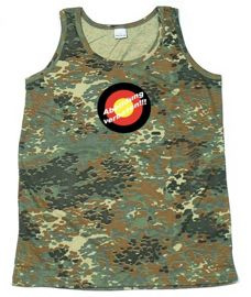 FLECKTARN CAMO TANK TOP W/ ´EAGLE´ BADGE