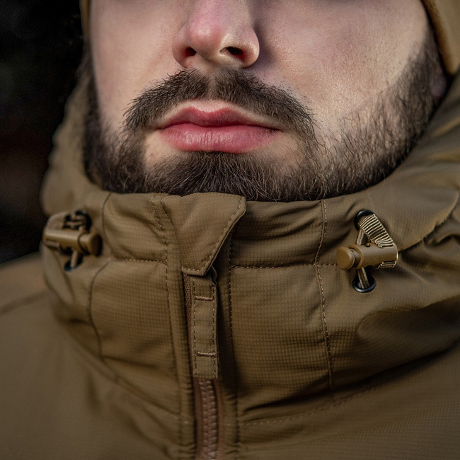 Winter Jacket for Temperatures Down to -20 Degrees Celsius - Alpha Gen.III Pro Primaloft - Coyote - M-Tac