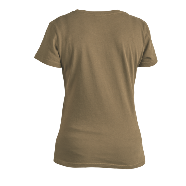 WOMEN S COTTON T-SHIRT - Helikon-Tex - COYOTE