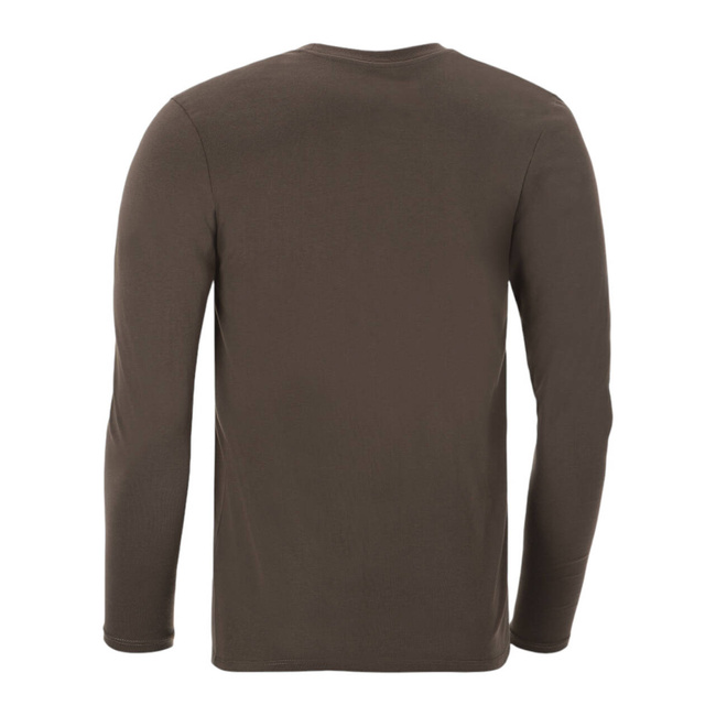 BASIC LONG SLEEVE T-SHIRT - STONEGREY OLIVE - CLAWGEAR