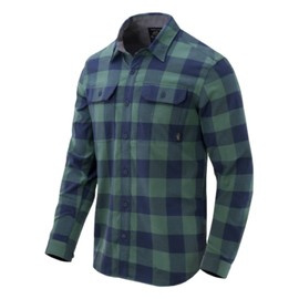 GREYMAN SHIRT - MOSS GREEN CHECKERED - HELIKON